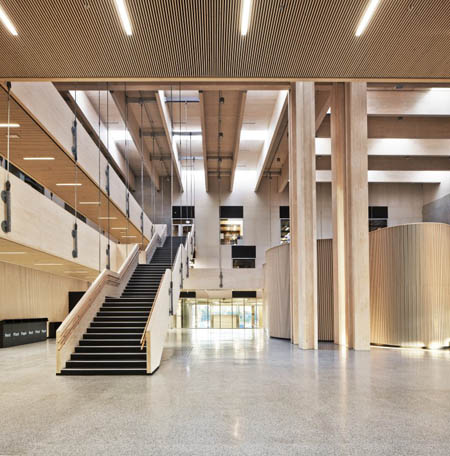 Martinsons levererade till �rets tr�byggnad i Norge