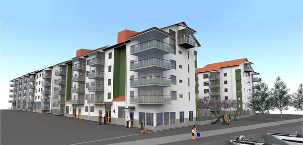 �ntligen byggstart p� Norra kajen i Sundsvall