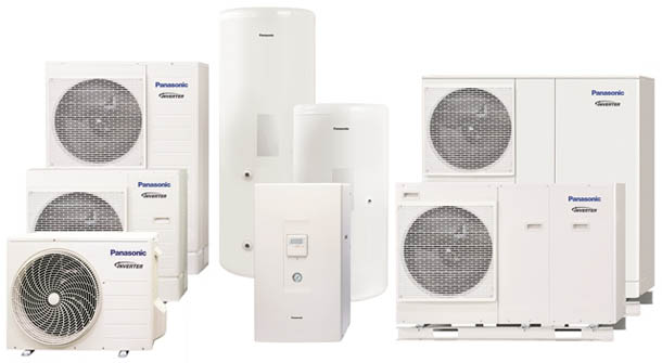 Alla Panasonics luft-vattenv�rmepumpar f�r A++ energim�rkning  