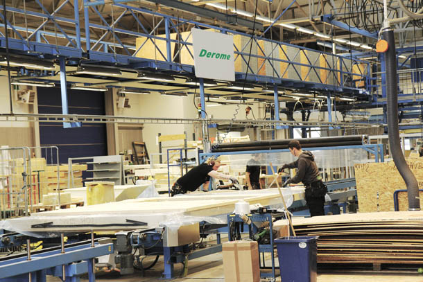 Derome investerar 200 miljoner i industriellt byggande