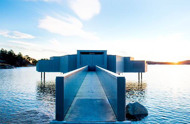 Sveriges hetaste kallbadhus f�r f�rsta priset