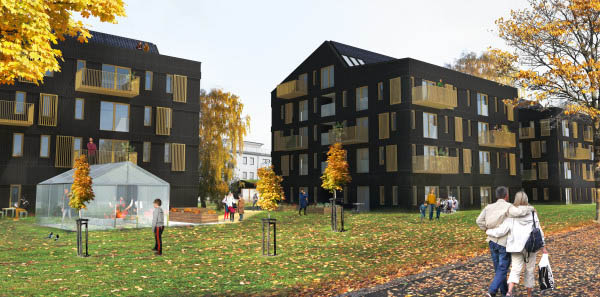 W�stbygg har vunnit markanvisningst�vling i Varberg, bygger 63 hyresr�tter?