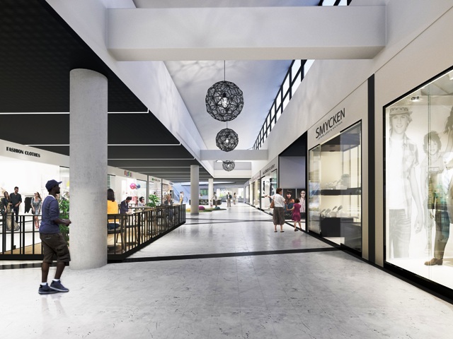 Stor f�rnyelse av Tumba Centrum