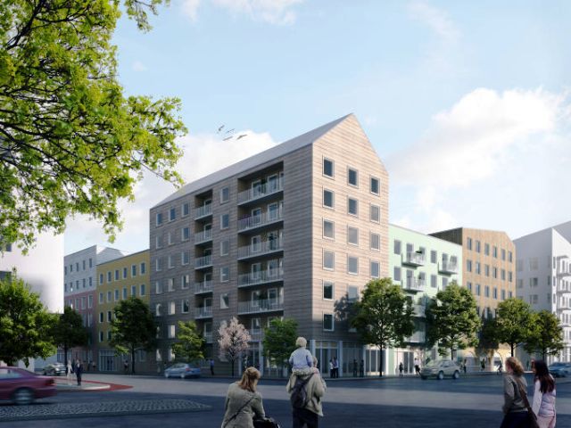 Lindb�cks k�per byggr�tt i V�stra Ursvik