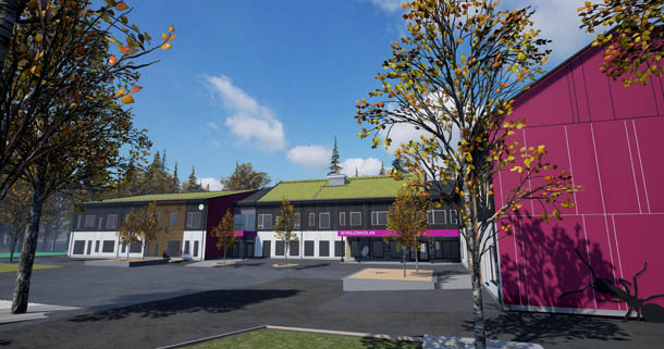 NCC byggstartar skolor i v�xande Nacka